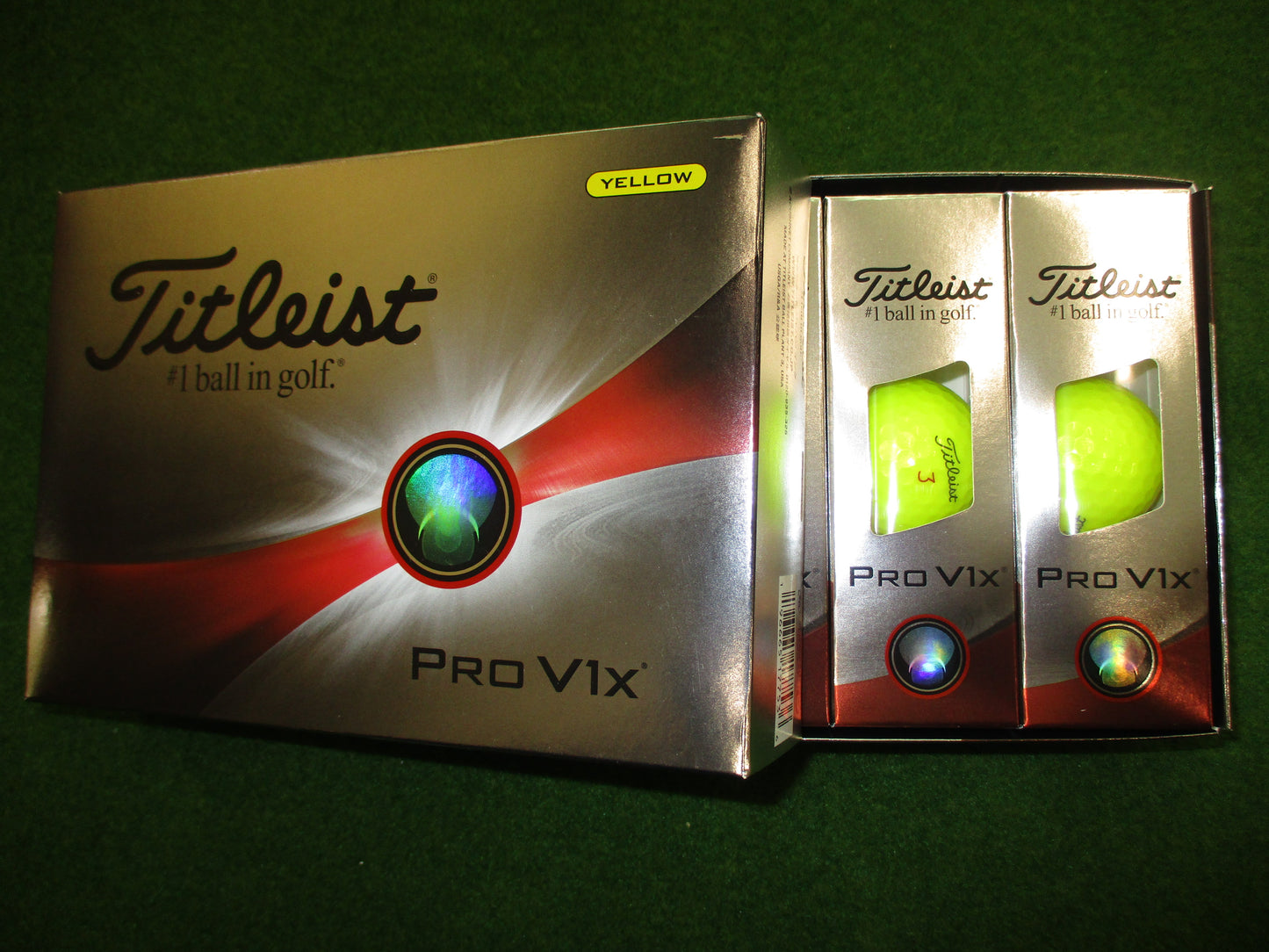【タイトリスト】 TITLEIST PRO V1x ゴルフボール (1ダース12個入り)イエロー