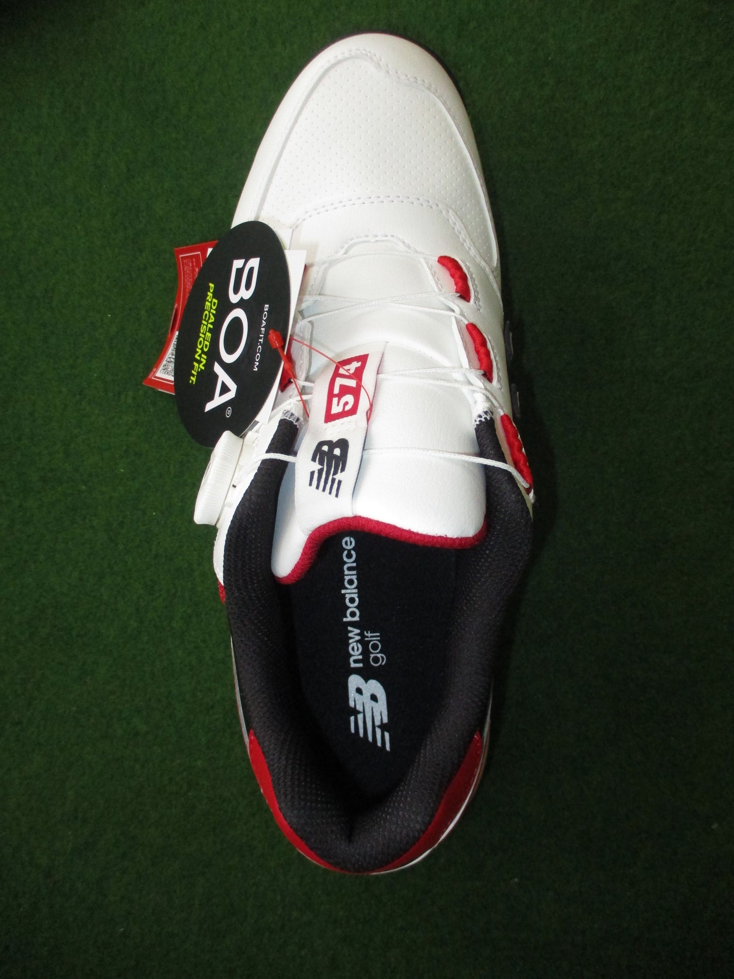 【メンズ】ニューバランス スパイクレス ゴルフシューズ UGBS574D