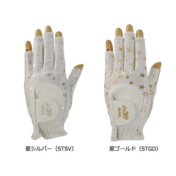 Fit39 ネイルシリーズ レディース 両手用 ゴルフグローブ Sサイズ MGFN-190N