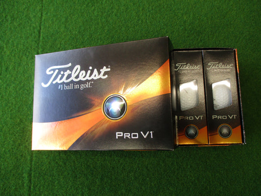 【タイトリスト】TITLEIST  PRO V1 ゴルフボール (1ダース12個入り)ホワイト